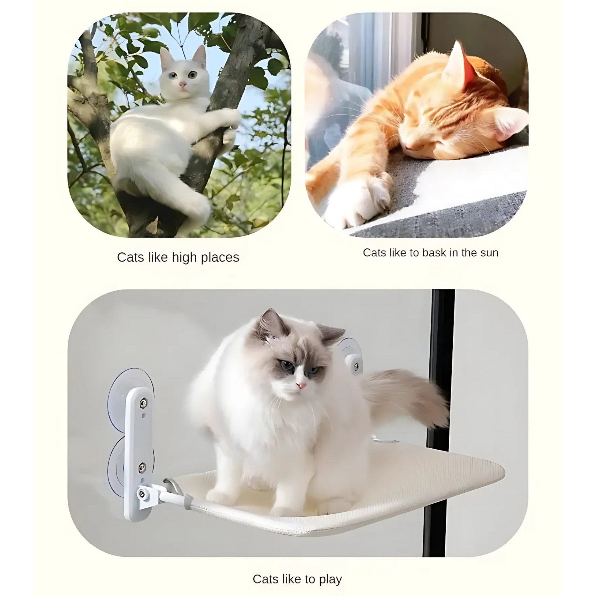 Hamaca Plegable para Gatos