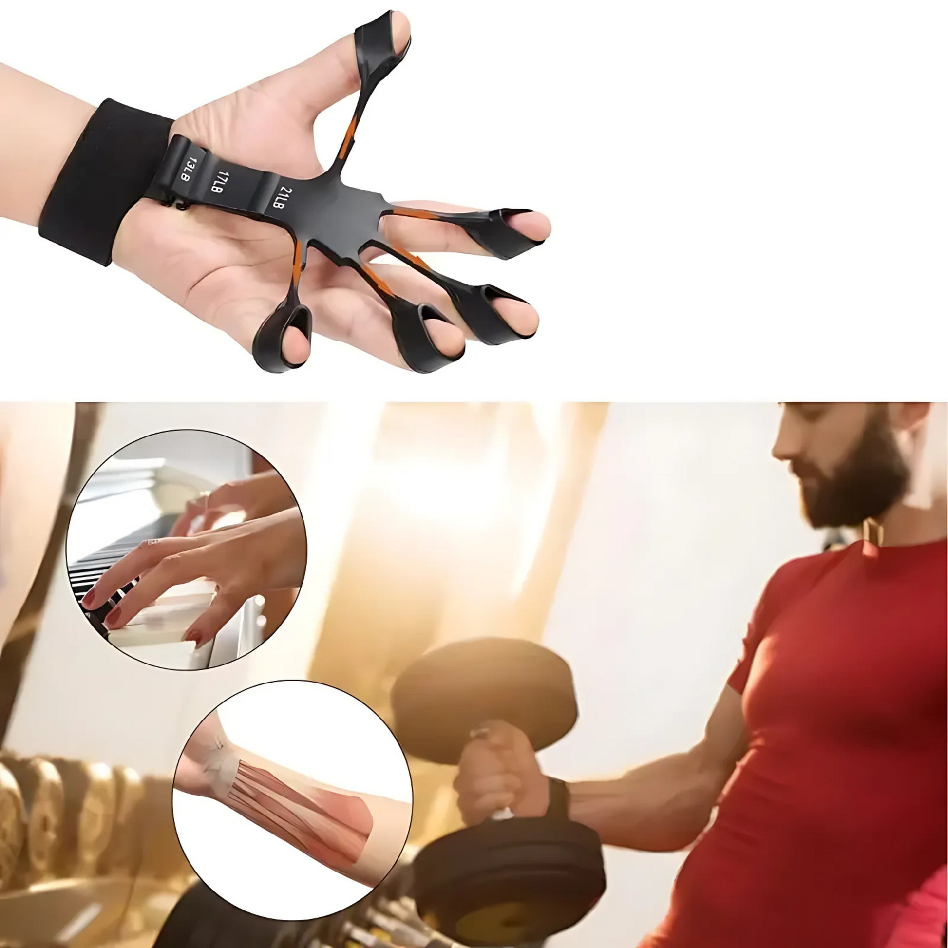 Ejercitador de Músculos de la Mano