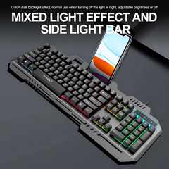 Teclado Gamer Semi-Mecanico RGB