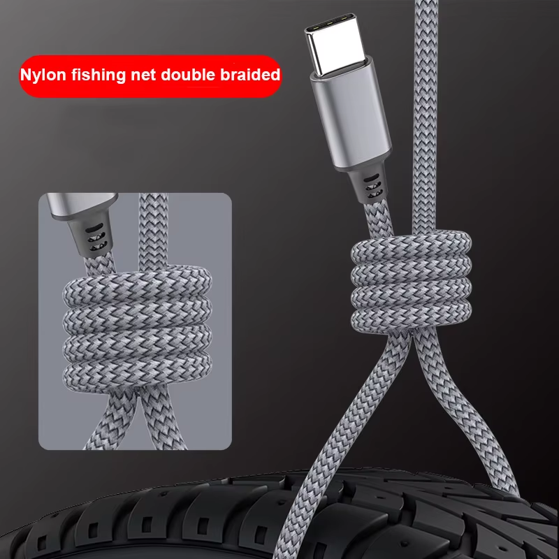 Cable de Carga Rápida Tipo C a tipo C de 60 W